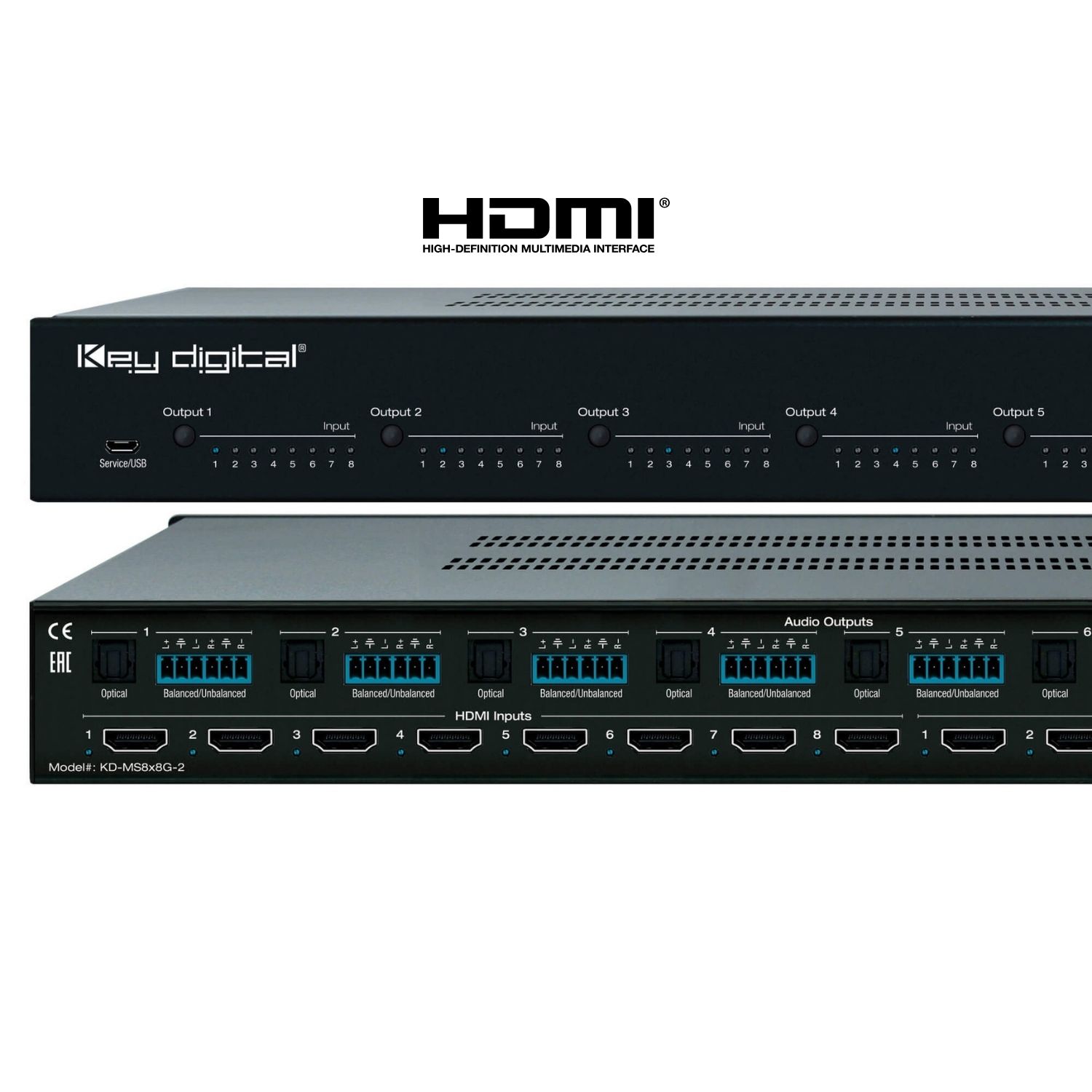KD-MS8x8G-2 - Key Digital